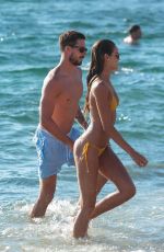 IZABEL GOULART in Bikini at a Beach on Mykonos 07/13/2018