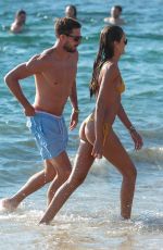 IZABEL GOULART in Bikini at a Beach on Mykonos 07/13/2018