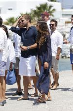 IZABEL GOULART Out and About in Mykonos 07/08/2018