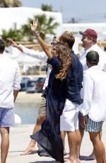 IZABEL GOULART Out and About in Mykonos 07/08/2018