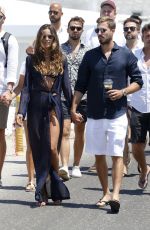 IZABEL GOULART Out and About in Mykonos 07/08/2018