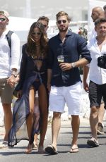 IZABEL GOULART Out and About in Mykonos 07/08/2018