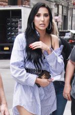 JACLYN HILL Arrives at AOL Build Series in New York 07/17/2018