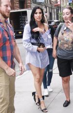JACLYN HILL Arrives at AOL Build Series in New York 07/17/2018