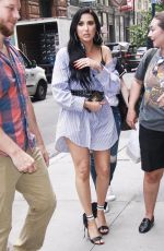JACLYN HILL Arrives at AOL Build Series in New York 07/17/2018