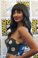 JAMEELA JAMIL at The Good Place Photocall at Comic-con in San Diego 07/21/2018
