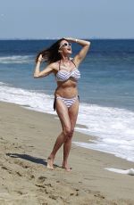 JANICE DICKINSON in Bikini at a Beach in Malibu 07/04/2018