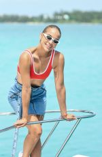 JASMINE SANDERS in Bikini at Revolve Summer Event in Bermuda 07/17/2018