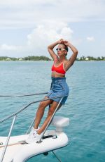 JASMINE SANDERS in Bikini at Revolve Summer Event in Bermuda 07/17/2018