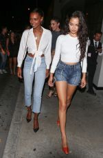 JASMINE TOOKES and SHANINA SHAIK at Catch LA in West Hollywood 07/06/2018
