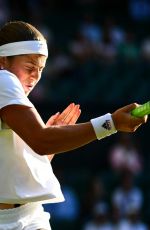 JELENA OSTAPENKO at Wimbledon Tennis Championships in London 07/03/2018