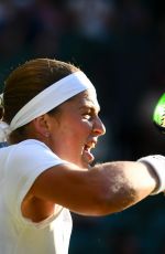 JELENA OSTAPENKO at Wimbledon Tennis Championships in London 07/03/2018