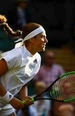 JELENA OSTAPENKO at Wimbledon Tennis Championships in London 07/03/2018