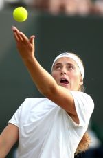 JELENA OSTAPENKO at Wimbledon Tennis Championships in London 07/05/2018