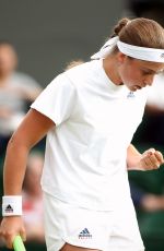 JELENA OSTAPENKO at Wimbledon Tennis Championships in London 07/05/2018