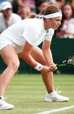 JELENA OSTAPENKO at Wimbledon Tennis Championships in London 07/05/2018
