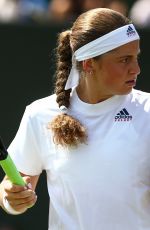 JELENA OSTAPENKO at Wimbledon Tennis Championships in London 07/07/2018
