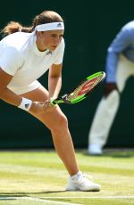 JELENA OSTAPENKO at Wimbledon Tennis Championships in London 07/07/2018