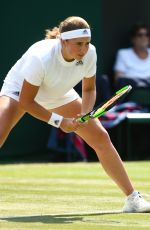JELENA OSTAPENKO at Wimbledon Tennis Championships in London 07/07/2018