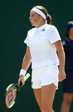 JELENA OSTAPENKO at Wimbledon Tennis Championships in London 07/07/2018