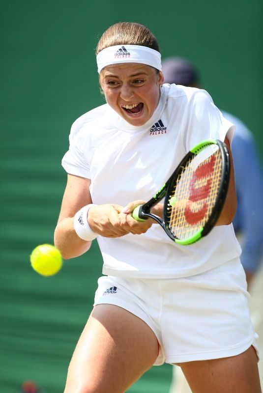 JELENA OSTAPENKO at Wimbledon Tennis Championships in London 07/07/2018