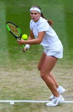 JELENA OSTAPENKO at Wimbledon Tennis Championships in London 07/10/2018