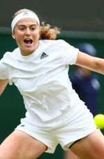 JELENA OSTAPENKO at Wimbledon Tennis Championships in London 07/10/2018