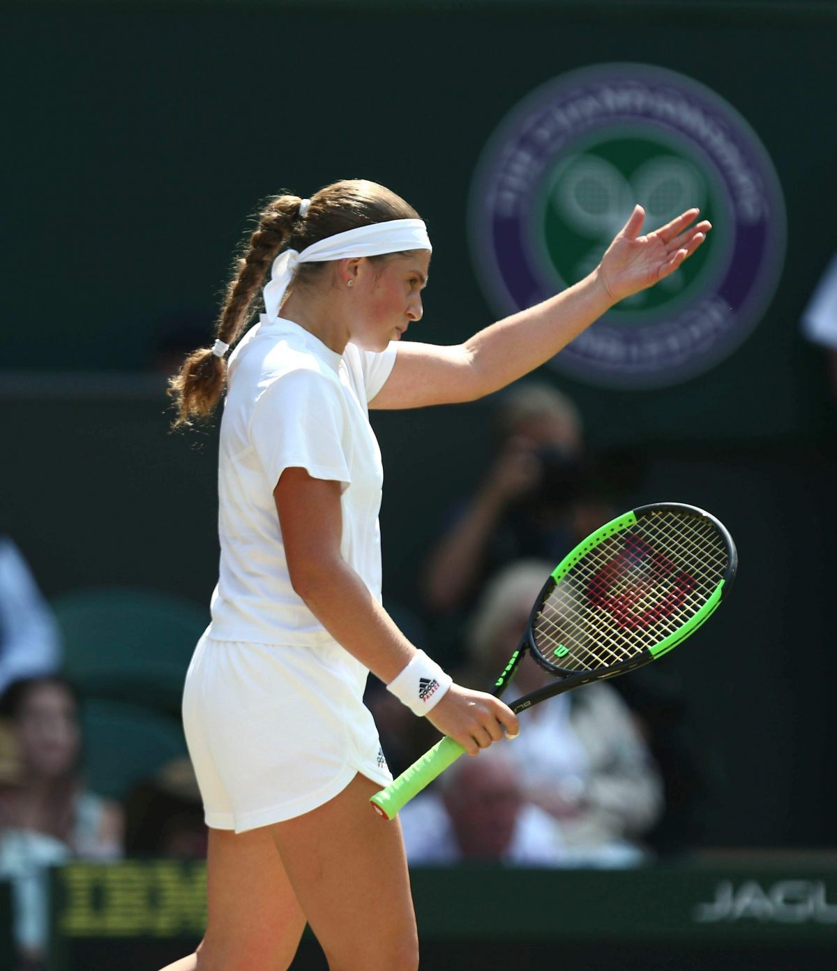 JELENA OSTAPENKO at Wimbledon Tennis Championships in ...