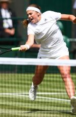 JELENA OSTAPENKO at Wimbledon Tennis Championships in London 07/12/2018