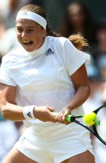 JELENA OSTAPENKO at Wimbledon Tennis Championships in London 07/12/2018