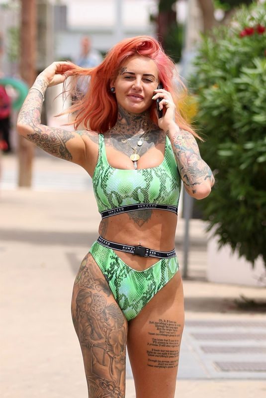 JEMMA LUCY in Bikini Out in Ibiza 07/22/2018