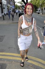 JEMMA LUCY Out and About in Cheshire 07/04/2018