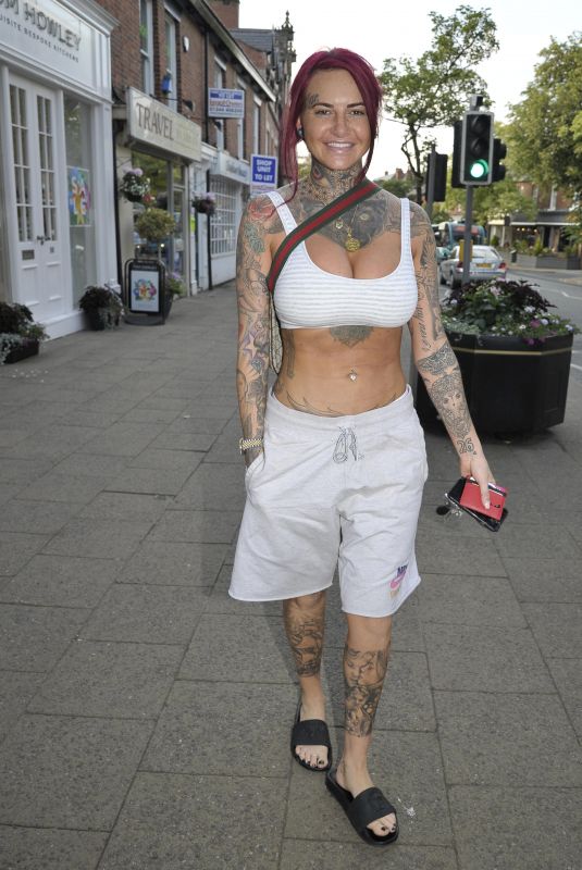 JEMMA LUCY Out and About in Cheshire 07/04/2018