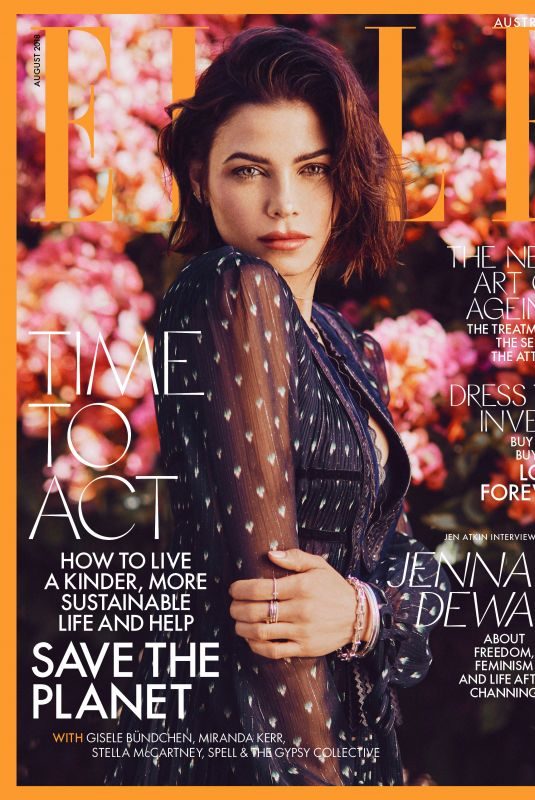 JENA DEWAN for Elle Magazine, Australia August 2018