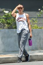 JENNA DEWAN Leaves a Gym in Los Angels 07/26/2018