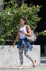 JENNA DEWAN Leaves a Gym in West Hollywood 07/16/2018