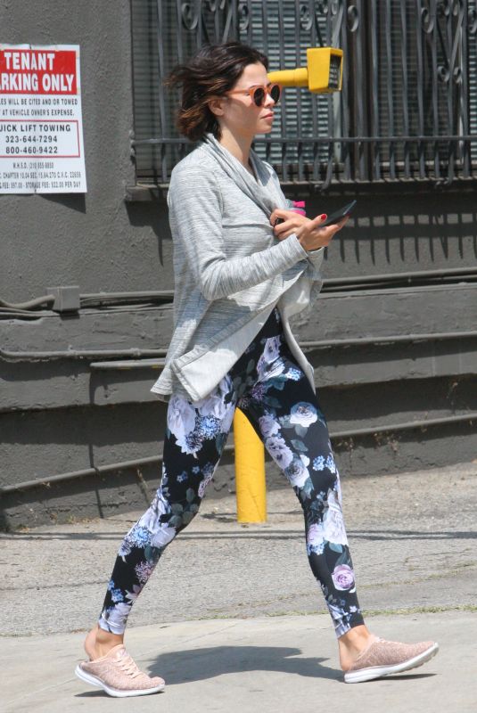 JENNA DEWAN Out and About in West Hollywood 07/03/2018