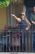 JENNIFER ANISTON Arrives in Portofino 07/21/2018