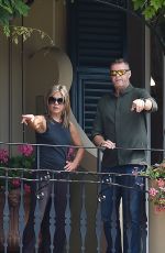 JENNIFER ANISTON Arrives in Portofino 07/21/2018