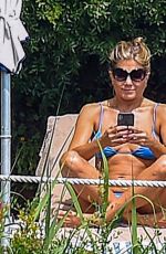 JENNIFER ANISTON in Bikini at a Pool in Portofino 07/22/2018