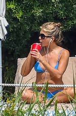 JENNIFER ANISTON in Bikini at a Pool in Portofino 07/22/2018