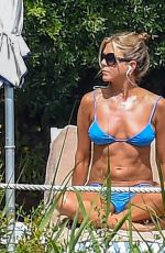 JENNIFER ANISTON in Bikini at a Pool in Portofino 07/22/2018