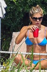 JENNIFER ANISTON in Bikini at a Pool in Portofino 07/22/2018