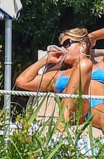 JENNIFER ANISTON in Bikini at a Pool in Portofino 07/22/2018