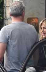 JENNIFER ANISTON Leaves Her Hotel in Santa Margherita Ligure 07/27/2018