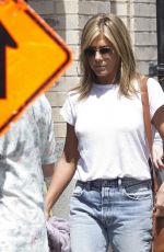 JENNIFER ANISTON on the Set of Murder Mystery in Montreal 07/18/2018