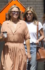 JENNIFER ANISTON on the Set of Murder Mystery in Montreal 07/18/2018