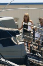 JENNIFER ANISTON on the Set of Murder Mystery in Portofino 07/26/2018