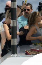 JENNIFER ANISTON on the Set of Murder Mystery in Portofino 07/26/2018