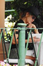 JENNIFER ANISTON Out for Lunch in Portofino 07/21/2018